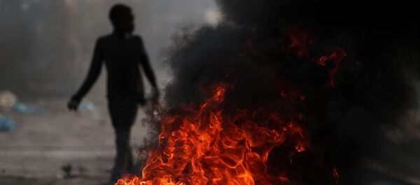 Protestas en Haití Protestas en Haití - Sputnik Mundo
