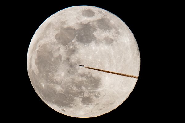 'Luna de nieve': así fue bautizada la primera superluna del 2019 - Sputnik Mundo