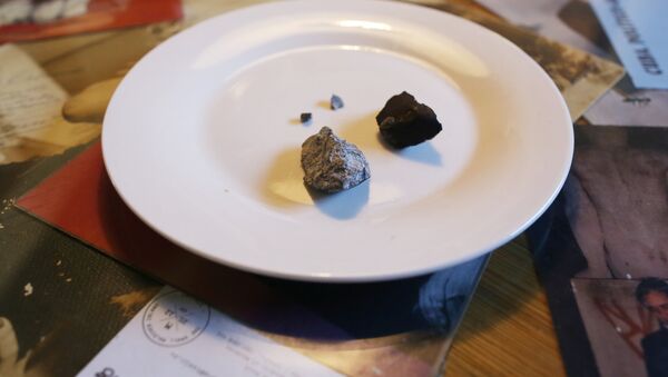 Fragmentos del meteorito que cayó en Cuba - Sputnik Mundo