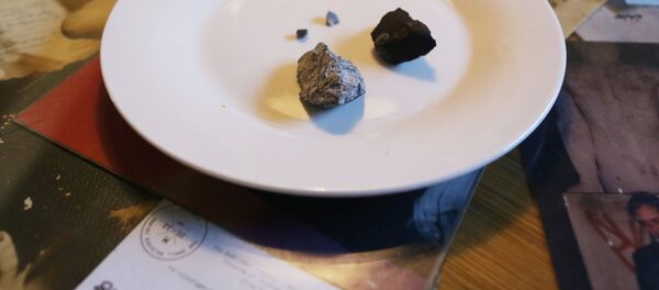 Fragmentos del meteorito que cayó en Cuba - Sputnik Mundo