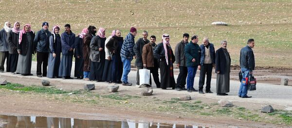 Refugiados sirios - Sputnik Mundo