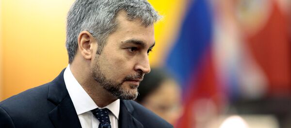 El presidente de Paraguay, Mario Abdo Benítez - Sputnik Mundo