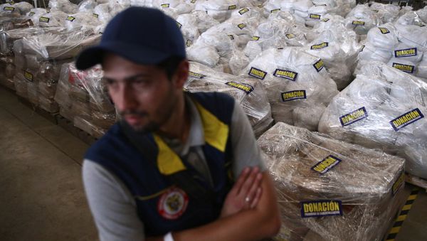 Ayuda humanitaria para Venezuela en Cúcuta Ayuda humanitaria para Venezuela en Cúcuta - Sputnik Mundo