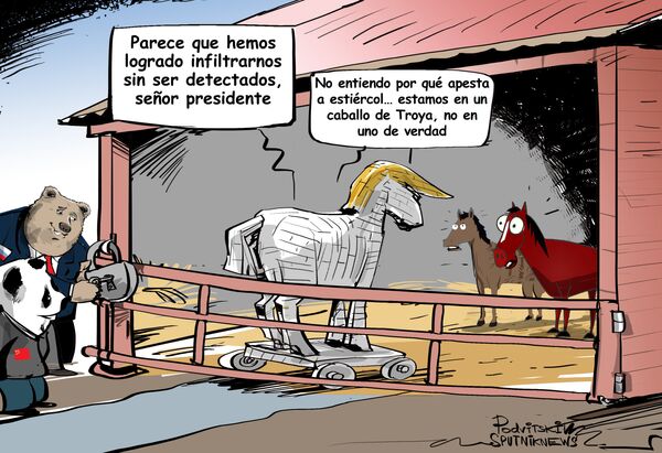 EEUU prepara un caballo de Troya para Rusia y China EEUU prepara un caballo de Troya para Rusia y China - Sputnik Mundo