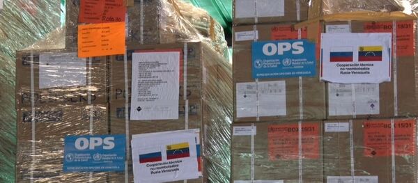 Así llega a Venezuela la ayuda humanitaria desde Rusia - Sputnik Mundo
