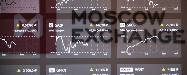 La bolsa de Moscú - Sputnik Mundo