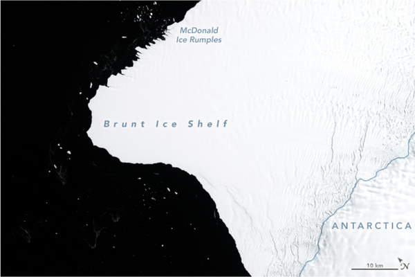Imagen tomada el 30 de enero de 1986 desde el satélite de observación terrestre Landsat 5. - Sputnik Mundo