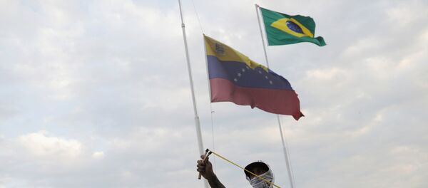 Situación en la frontera entre Venezuela y Brasil en Pacaraima - Sputnik Mundo