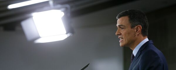Pedro Sánchez, presidente del Gobierno de España Pedro Sánchez, presidente del Gobierno de España - Sputnik Mundo