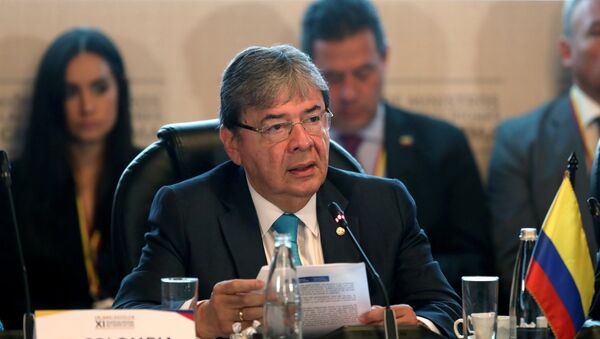 Carlos Holmes Trujillo, canciller de Colombia - Sputnik Mundo