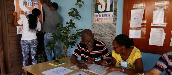 El referéndum sobre la nueva Constitución de Cuba - Sputnik Mundo