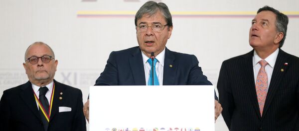 Carlos Holmes Trujillo, ministro de Relaciones Exteriores de Colombia - Sputnik Mundo