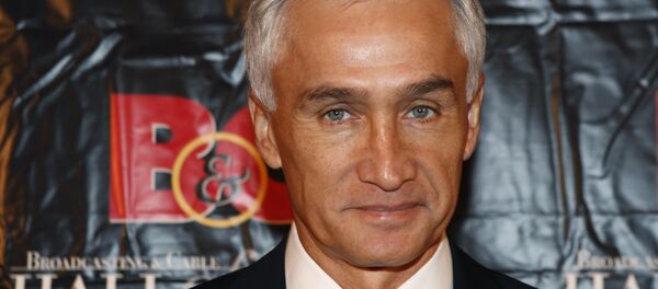 Jorge Ramos, periodista de la cadena Univisión - Sputnik Mundo