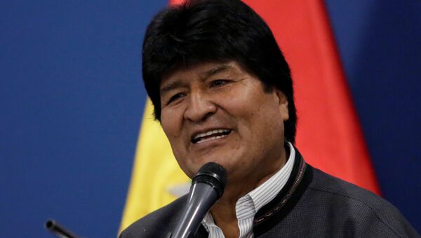 Evo Morales, presidente de Bolivia - Sputnik Mundo