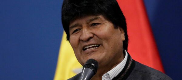 Evo Morales, presidente de Bolivia - Sputnik Mundo