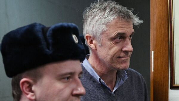 Michael Calvey (a la derecha), inversor estadounidense, fundador de la empresa de inversiones Baring Vostok - Sputnik Mundo