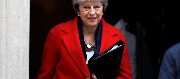 Theresa May, primera ministra del Reino Unido - Sputnik Mundo