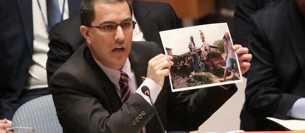 Jorge Arreaza, canciller de Venezuela - Sputnik Mundo