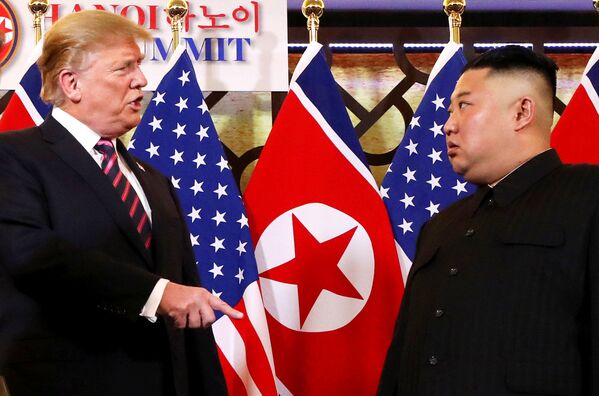 La cumbre entre Donald Trump y Kim Jong-un en Hanói - Sputnik Mundo