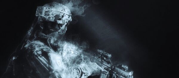 Silueta de un soldado - Sputnik Mundo