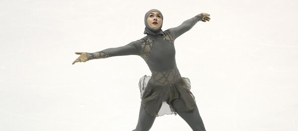 Zahra Lari, patinadora de Emiratos Árabes Unidos - Sputnik Mundo