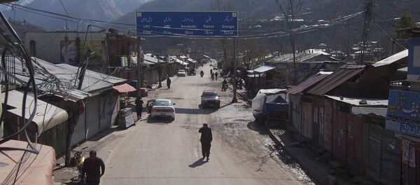 Linea de Control en Cachemira, en la frontera entre la India y Pakistán - Sputnik Mundo