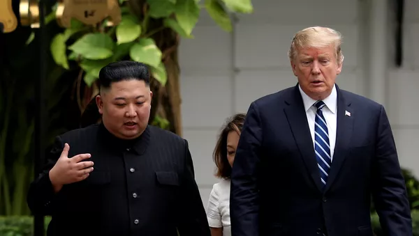 El líder norcoreano, Kim Jong-un y el presidente de EEUU, Donald Trump