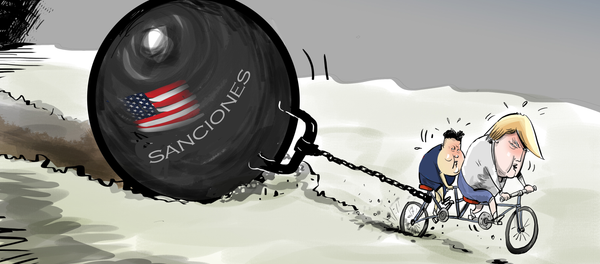 Las sanciones, ¿una carga pesada para el avance de la cumbre Trump-Kim? - Sputnik Mundo