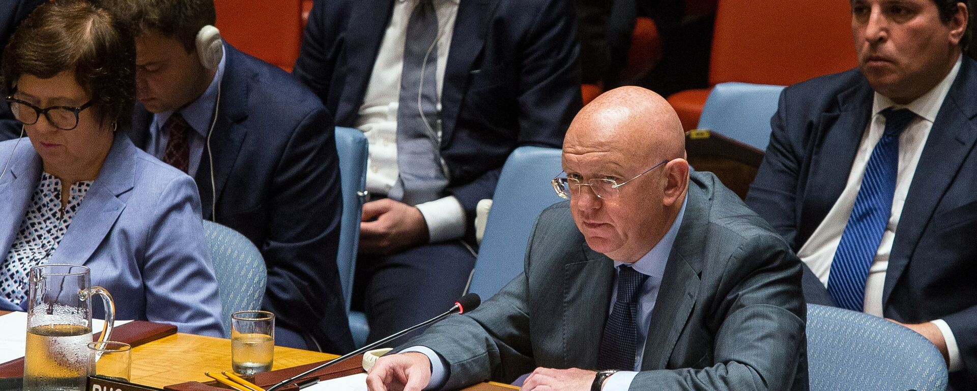 Vasili Nebenzia, representante permanente de Rusia ante la ONU - Sputnik Mundo, 1920, 15.10.2021