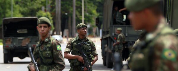 Soldados brasileños - Sputnik Mundo