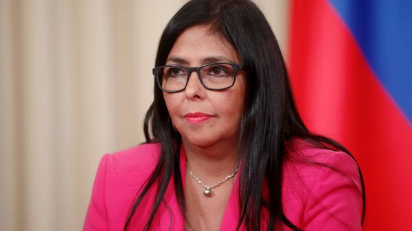 Delcy Rodríguez, vicepresidenta de Venezuela - Sputnik Mundo