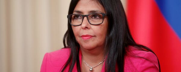 Delcy Rodríguez, vicepresidenta de Venezuela - Sputnik Mundo