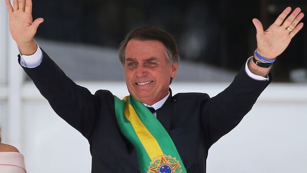 Jair Bolsonaro, presidente de Brasil - Sputnik Mundo