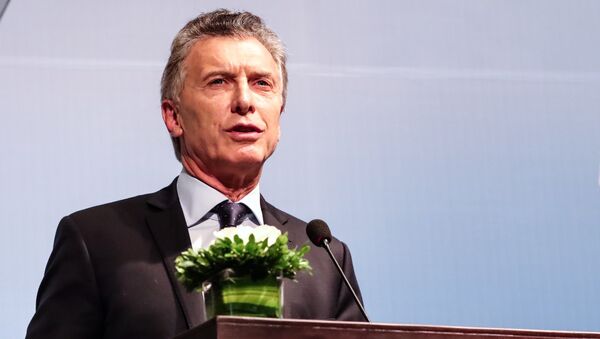 Mauricio Macri, presidente de Argentina - Sputnik Mundo