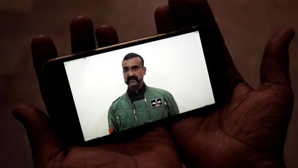 Abhinandan Varthaman, piloto indio - Sputnik Mundo