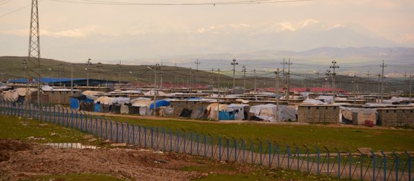 Campo de refugiados sirios Campo de refugiados sirios - Sputnik Mundo