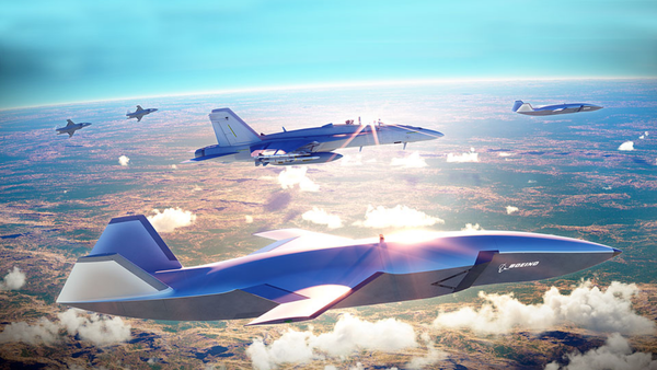 Los nuevos drones del Airpower Teaming System de Boeing Los nuevos drones del Airpower Teaming System de Boeing - Sputnik Mundo