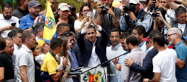 Juan Guaidó, líder opositor vnezolano - Sputnik Mundo