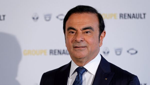 Carlos Ghosn, exjefe del consorcio automovilístico Nissan - Sputnik Mundo