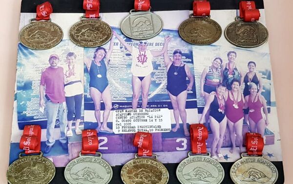 Las medallas de María Eugenia Walls Galindo - Sputnik Mundo