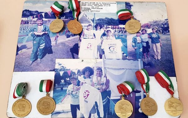 Las medallas de María Eugenia Walls Galindo - Sputnik Mundo