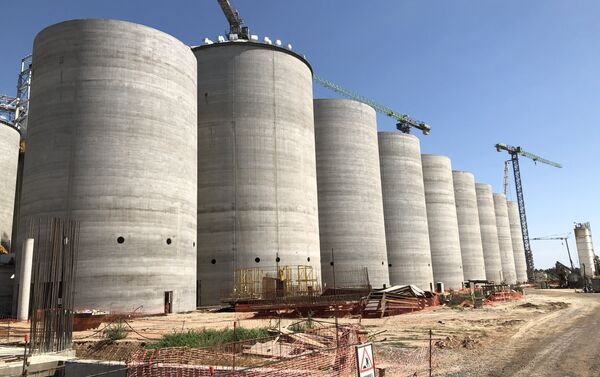 Instalaciones de procesamiento de soja en una terminal portuaria del Gran Rosario, Argentina - Sputnik Mundo