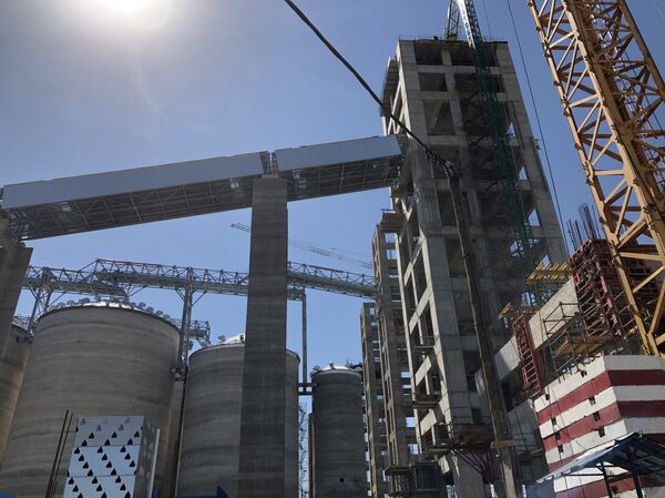 Instalaciones de procesamiento de soja en una terminal portuaria del Gran Rosario, Argentina - Sputnik Mundo