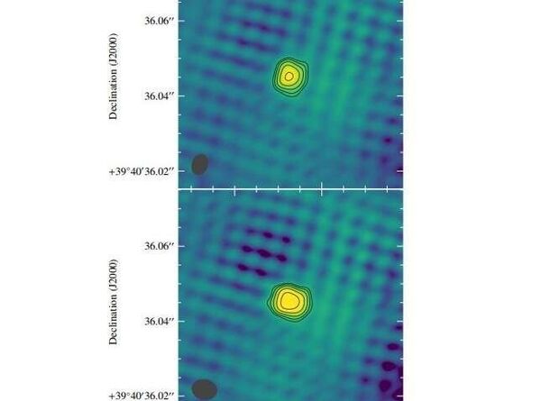 Las imagenes de FIRST J1419+3940 a 1.6 GHz - Sputnik Mundo