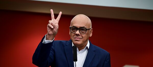 Jorge Rodríguez, ministro de Comunicación e Información de Venezuela Jorge Rodríguez, ministro de Comunicación e Información de Venezuela - Sputnik Mundo