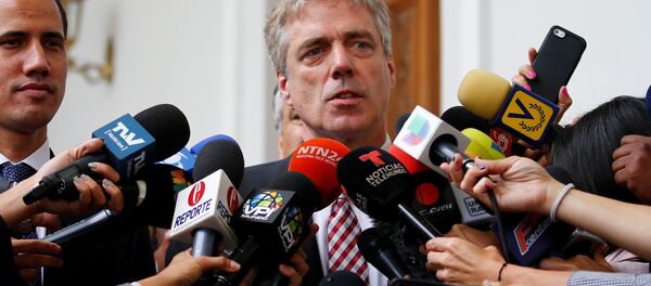El embajador de Alemania en Venezuela, Daniel Kriener El embajador de Alemania en Venezuela, Daniel Kriener - Sputnik Mundo