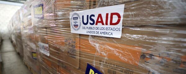 Ayuda humanitaria de EEUU - Sputnik Mundo
