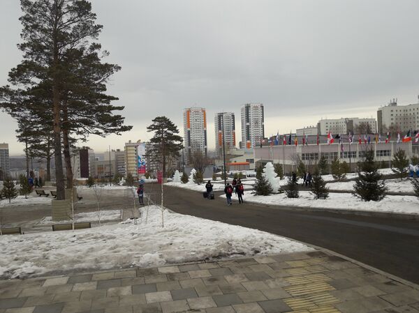 En la villa de la Universiada de Krasnoyarsk - Sputnik Mundo