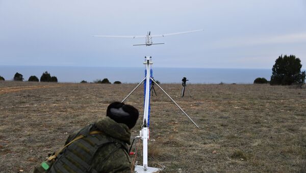 Un dron (imagen referencial) - Sputnik Mundo
