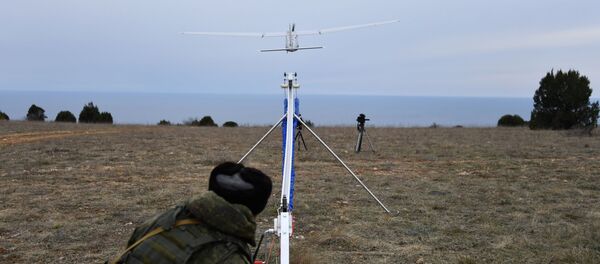 Un dron (imagen referencial) - Sputnik Mundo